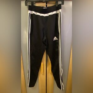 Adidas climacool stripped black joggers Size Small